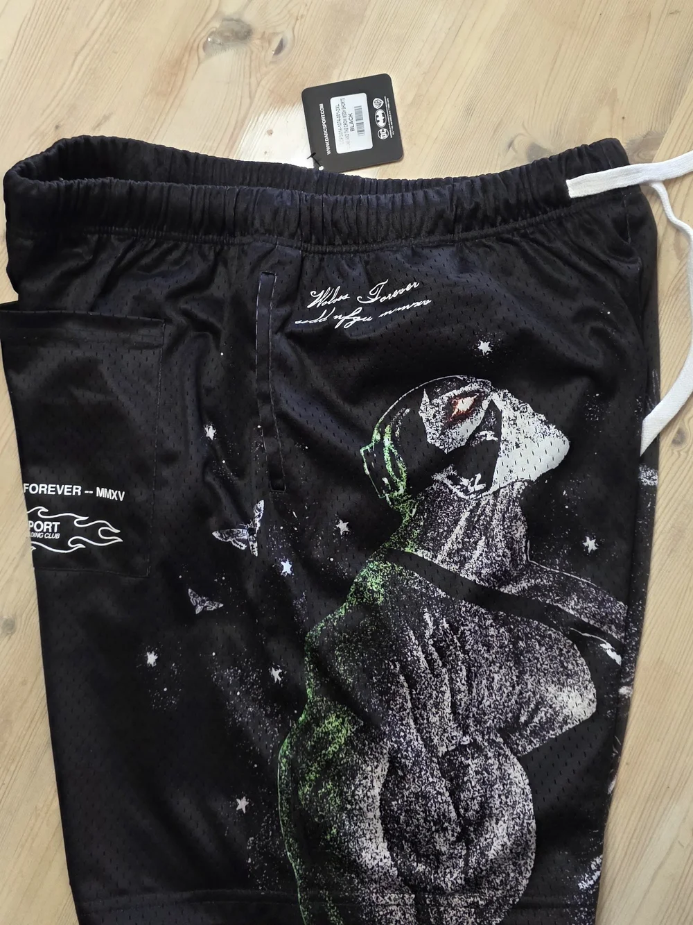 Darc Sport x Batman Bane And The Crow Mesh Shorts Men’s 2XL 751/1000 NWT